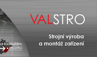 Strojní výroba a montáž zařízení - VALSTRO Rožnov p. R.